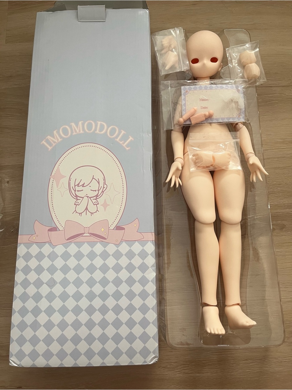 Imomodoll Ball-Jointed Doll 1/4 Scale - White Skin Tone